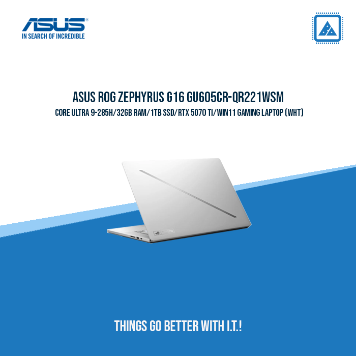 ASUS GU605CR-QR221WSM ULTRA 9-285H | Gaming & Creator Laptop ASUS GU605CR-QR221WSM ULTRA 9-285H | Gaming & Creator Laptop